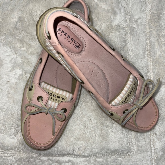 Sperry Topsiders Pink Size 8S - Never Worn - Picture 2 of 3